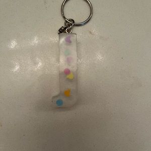 J keychain